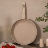 Сковорода agness с антипригарным покрытием "latte", 28х5,5см Agness (932-504)