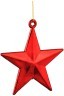 Декоративное изделие:набор звездочек 12 шт.высота=6 см цвет:красный Lefard (858-088)