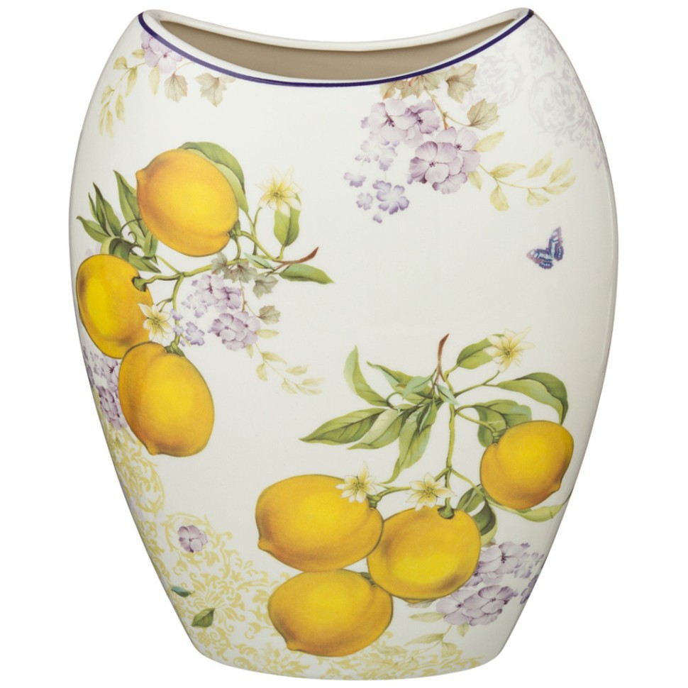 Ваза lefard "прованс лимоны" 20,5 см Lefard (104-915)