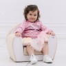Раскладное бескаркасное (мягкое) детское кресло серии "Дрими", цвет Апрель (PCR320-26)