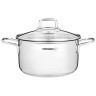 Кастрюля korkmaz perla со стекл. крышкой 20х11см / 3,5л KORKMAZ (902-016)