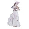 Статуэтка декоративная "дама в шляпе со скрипкой" 20*12 см. высота=33 см. S.V. (282-096)