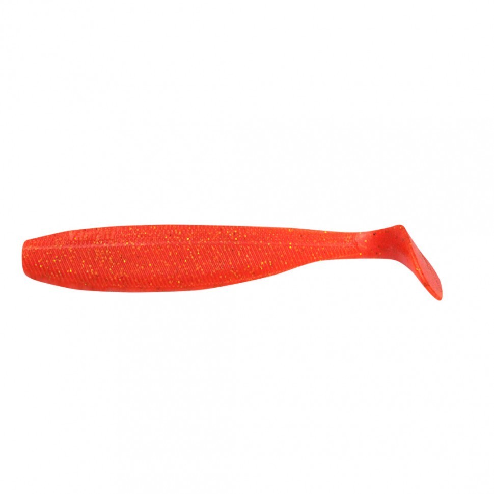 Виброхвост Yaman PRO Sharky Shad, р.3,75 inch, цвет #03 - Carrot gold flake (уп 5 шт.) YP-SS375-03 (87889)