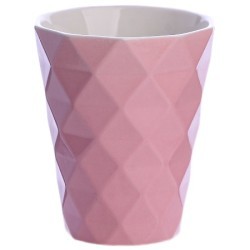 Кружка 340мл с рельефом Pink LR (9-31354-3)