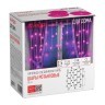 Электрогирлянда Vegas Нить Шары ротанговые 20 розовых LED ламп, соединяемая, 2,5м 55177 (88164)