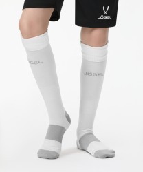 Гетры футбольные JOGEL CAMP BASIC SOCKS 00, белый/серый/серый (2129125) Гетры футбольные JOGEL CAMP BASIC SOCKS 00, белый/серый/серый (2129125)