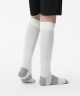 Гетры футбольные JOGEL CAMP BASIC SOCKS 00, белый/серый/серый (2129125)