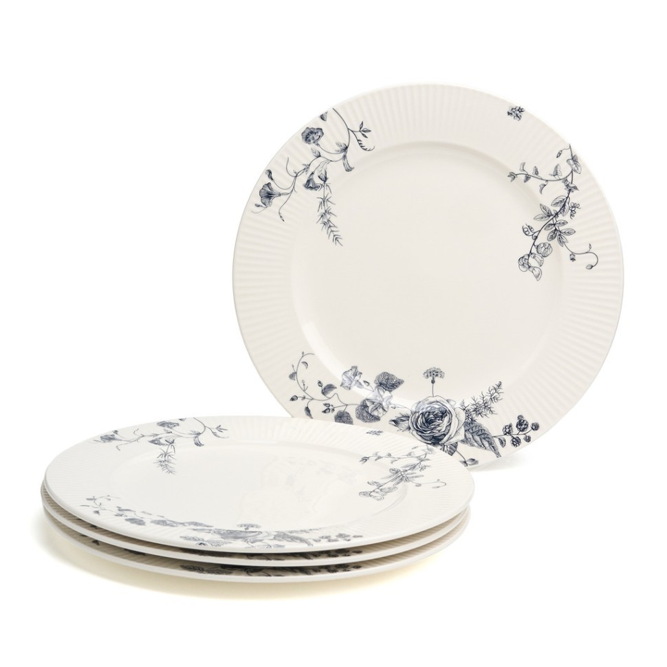 Набор тарелок обеденных lefard "blue garden" 4 шт. 27 см Lefard (191-346-1)