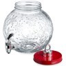 Диспенсер для напитков "christmas ball", 22,5*20,5 см, 3,5 л Lefard (718-201)