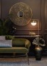 Лампа настольная металл цвет золото d45*55см (TT-00001535)