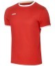 Футболка футбольная JFT-1010-021, красный/белый, детский (436201)