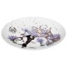 Набор тарелок закусочных lefard "лавандовые коты" 2 шт. 20,5*2 см Lefard (425-166)