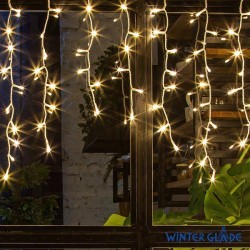 Электрическая гирлянда-занавес Winter Glade Теплый белый свет 360 ламп CB384 (88576)