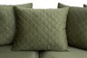 Диван Сорренто(Sorrento)/BD 220 трехмест., велюр оливковый Colt1002-OLIV 220*101*88см (TT-00017251)