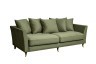 Диван Сорренто(Sorrento)/BD 220 трехмест., велюр оливковый Colt1002-OLIV 220*101*88см (TT-00017251)