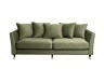 Диван Сорренто(Sorrento)/BD 220 трехмест., велюр оливковый Colt1002-OLIV 220*101*88см (TT-00017251)