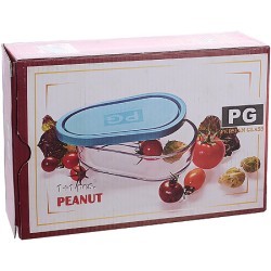 Форма PEANUT 2/2 для хранения продуктов емк.1050 мл (7261) Форма PEANUT 2/2 для хранения продуктов емк.1050 мл (7261)