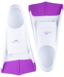 Ласты тренировочные Pooljet White/Purple, M (2107325)