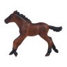 Фигурки животных серии "Мир лошадей": Лошадь и 2 жеребенка, фермер, телега (набор из 7 предметов) (MM214-308)