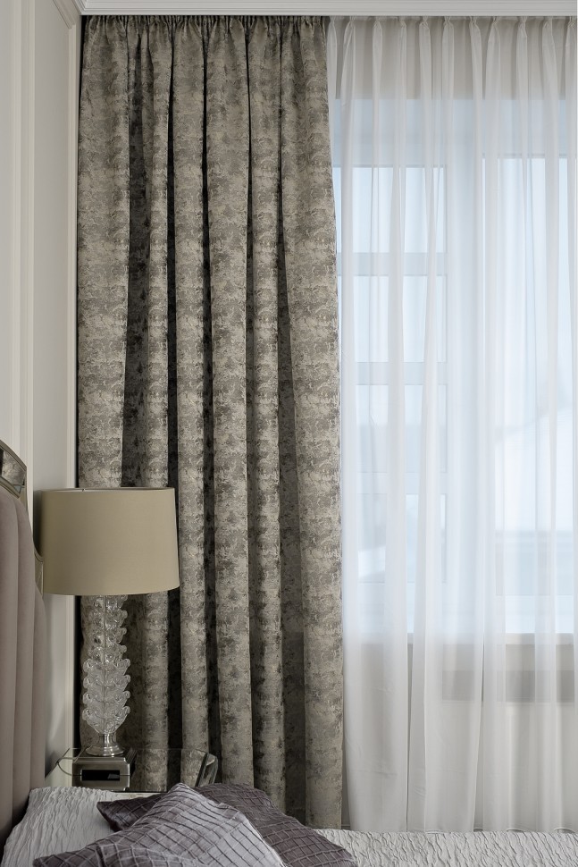 Портьера Mirage бронза 275*260 (TT-00014549)