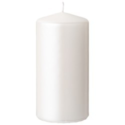 Свеча bartek колонна "белый перламутр" 5*10см Bartek candles (350-160)