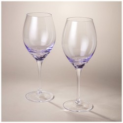 Набор бокалов для вина из 2 шт "bubles" purple 580 мл Lefard (693-041)