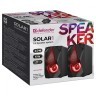 Колонки компьютерные Defender SOLAR 1 2.0 6 Вт пластик чёрные 65401 513680 (1) (89904)