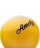 Мяч для художественной гимнастики AGB-101, 19 см, желтый (402264)