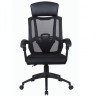 Кресло офисное Brabix Nexus ER-401 сетка/ткань/экокожа черное 531835 (1) (84632)