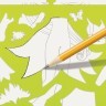 Серия Petulia: Набор для раскрашивания для девочек "Персиковый скетчбук" (35 белых скетч страниц, 5 двухцветных карандашей) (11103_NSDA)
