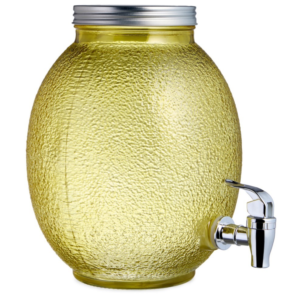Диспенсер для напитков "lemon", 22*23 см, 4 л Lefard (718-202)