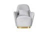 Кресло велюр кремовый 80*85*88см с  подушкой (TT-00006932)