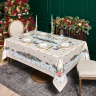 Скатерть  160х220 cm  прямоугольная, "celebration", цвет: бежевый, tm lefard, полиэстер 100% (кор=18 Lefard (986-001-20)