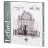 Набор тарелок обеденных lefard "лавандовые коты"  2 шт. 25,5*2,5 см Lefard (425-165)