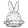 Блюдо сервировочное с крышкой "rabbit family" 14*14*16 см Lefard (302-106)