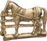 Подставка для визиток "лошадь" 8*8,5 см. STILARS (333-347)