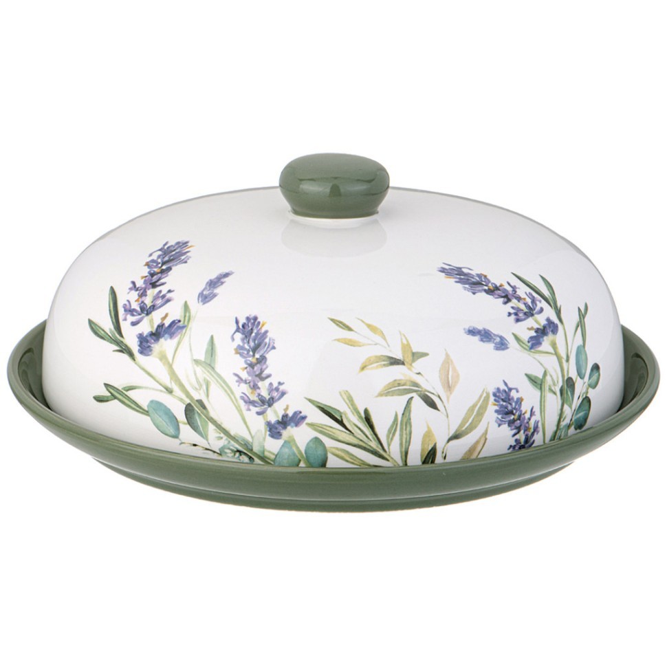 Блюдо для блинов agness "лаванда" 23*10 см Agness (358-2160)