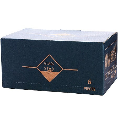 Набор стаканов 6 пр, 200 мл (В-80-1)