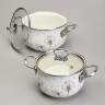 Набор кастрюль эмалированный, серия "dandelion" 4пр. 2,0/2,8л диа.18/20см Agness (943-100)