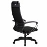Кресло офисное Метта К-27 пластик ткань сиденье и спинка мягкие черное 532458 (1) (91852)