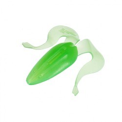 Лягушка Helios Frog 2,56"/6,5 см, цвет Electric green 7 шт HS-21-007 (77969)