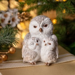 Статуэтка "сова с совятами" 8х7х8,5 см Lefard (162-1293) Статуэтка "сова с совятами" 8х7х8,5 см Lefard (162-1293)