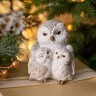 Статуэтка "сова с совятами" 8х7х8,5 см Lefard (162-1293)