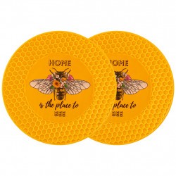 Набор тарелок закусочных lefard "honey bee" 2 шт. 20,5 см Lefard (151-194)