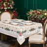 Скатерть  140х180 cm  прямоугольная, "celebration", цвет: бежевый, tm lefard, полиэстер 100% (кор=24 Lefard (986-001-19)