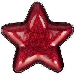 Блюдо "star" red shiny 17х17 см без упаковки (мал 20шт) АКСАМ (339-083)