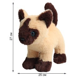 Мягкая игрушка Сиамский котёнок, 27 см (K8709-PT)