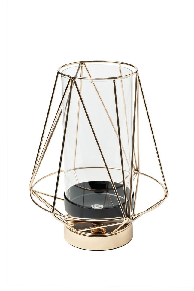 Подсвечник 20*20*25см, цвет золото (TT-00008782)