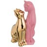 Статуэтка "кошки розовая коллекция" 16*15,5 см высота=26,5 см Lefard (699-265)