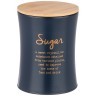 Емкость для сыпучих продуктов agness "navy style" "сахар" 1,1 л диаметр=11 см высота=14 см Agness (790-192)